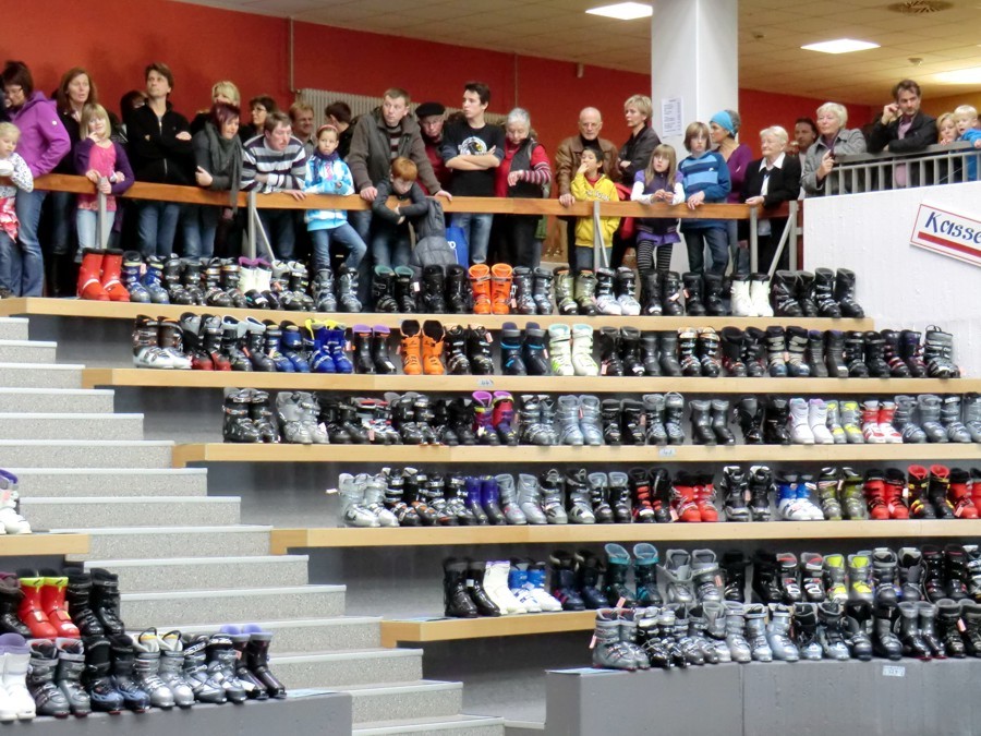 Na, ob die richtigen Schuhe dabei sind