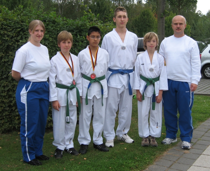 Team mit Trainern