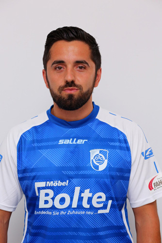 OSC Vellmar Fußball Hessenliga 2016/17Portrait, PorträtEnis SalkovicFoto: Andreas Fischer OSC Vellmar Fußball Hessenliga 2016/17Portrait, PorträtEnis SalkovicFoto: Andreas Fischer